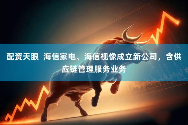 配资天眼  海信家电、海信视像成立新公司，含供应链管理服务业务